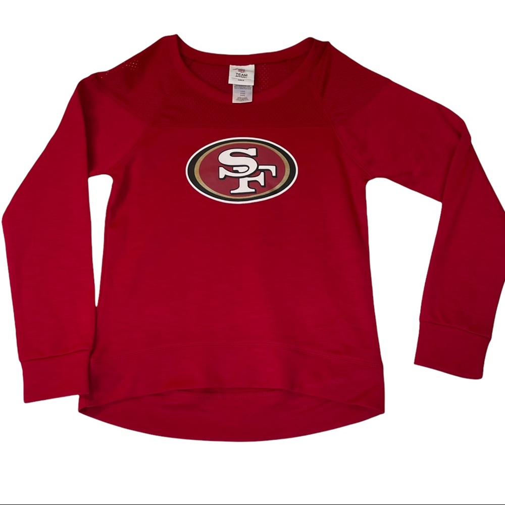 SAN FRANCISCO 49ers NFL Long Sleeve Girls L 10/12